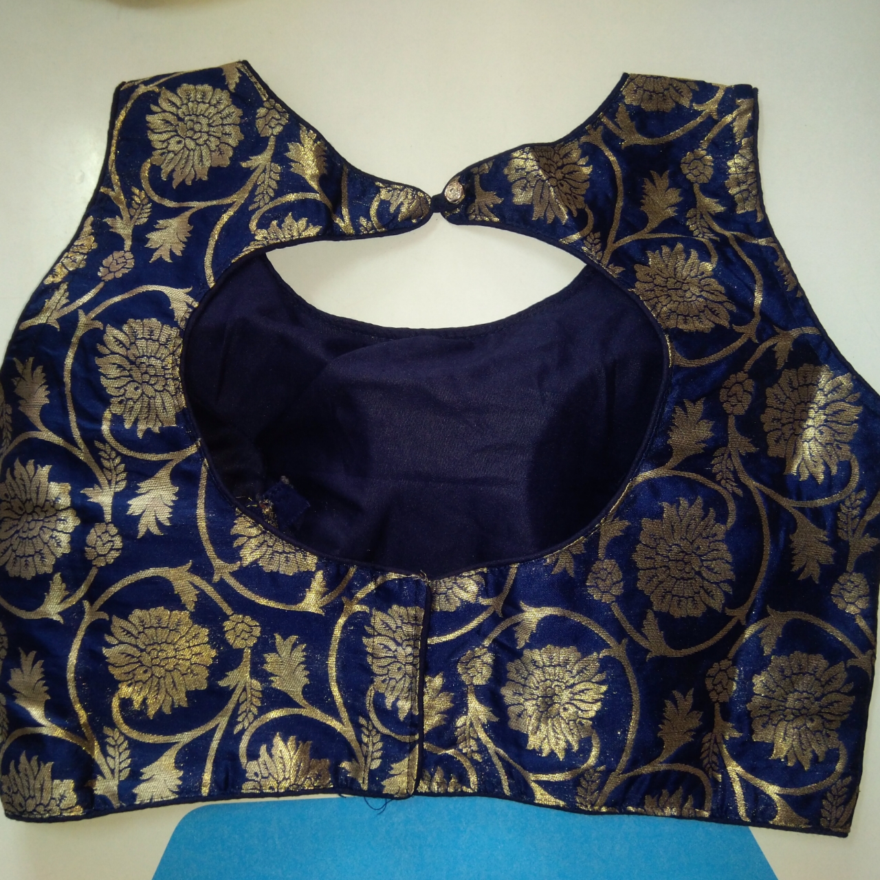 Princess Cut Blouse In Chandari Silk