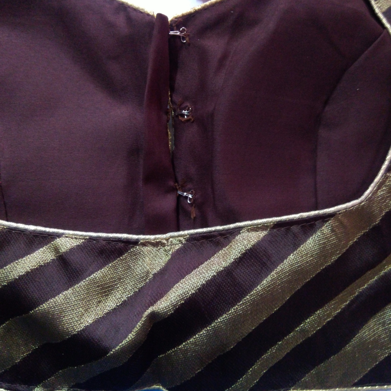 Princess Cut Blouse With Piping