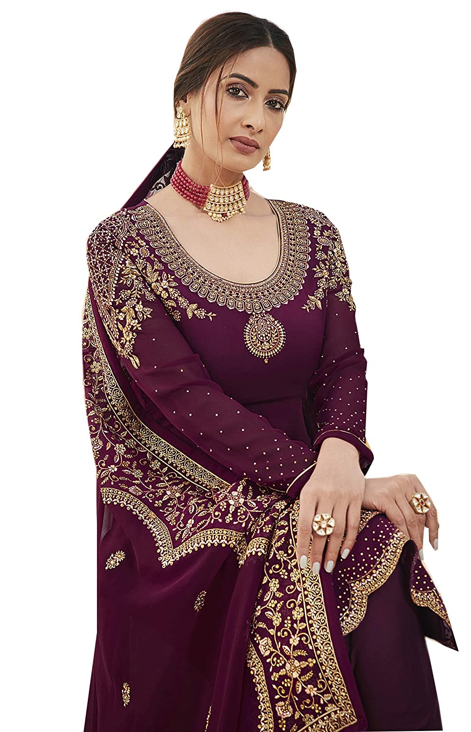 Designer kurti with Embroidery Work