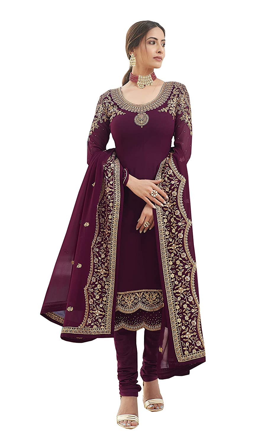 Designer kurti with Embroidery Work